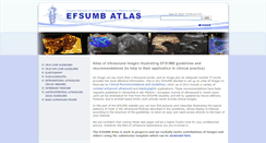 Desktop Screenshot of efsumb-atlas.org